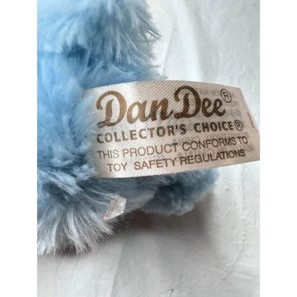 Dan Dee Collector's Choice Bunny Rabbit Plush Stuffed Animal Yellow Bow Easter - Picture 2 of 2